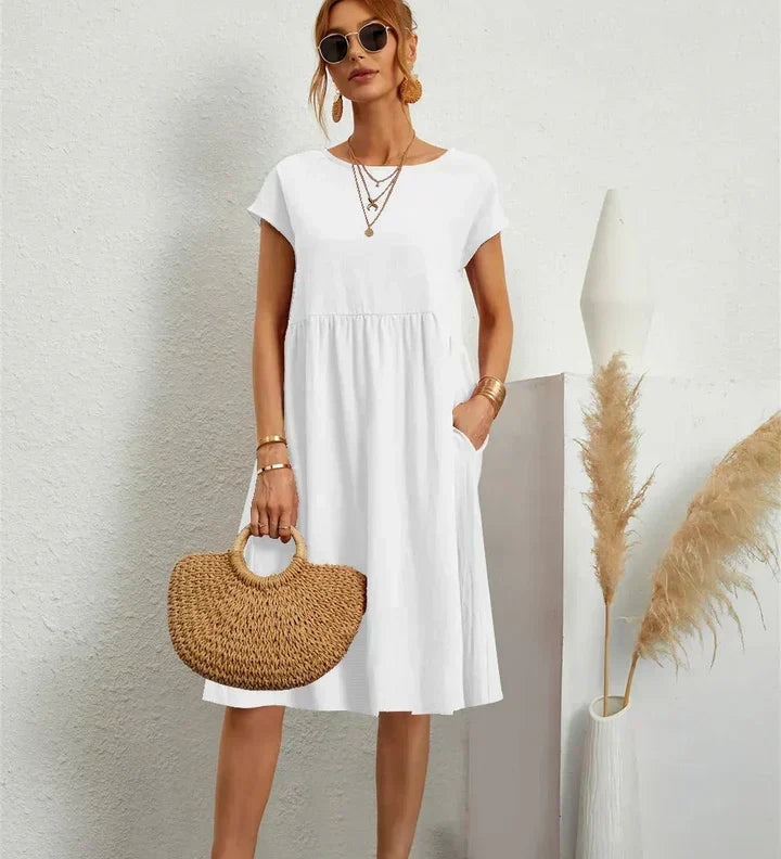 Mira - Casual Pocket Dress