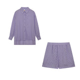 Marlene | Lightweight Blouse and Shorts Set