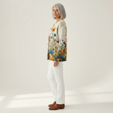 Martina - Knitted jacket with colorful wildflowers