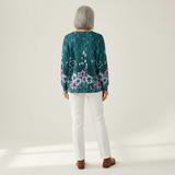 Roos - Sweatshirt with Floral Print