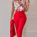Marie | Elegant Set with Wing Sleeves