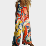 Nike | Flowing Printed Jumpsuit