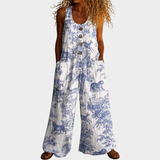 Lilo | Flowing Printed Jumpsuit