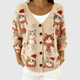 Charlotte | Comfortable Buttoned Knit Cardigan