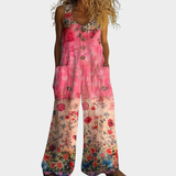 Lene | Flowing Printed Jumpsuit
