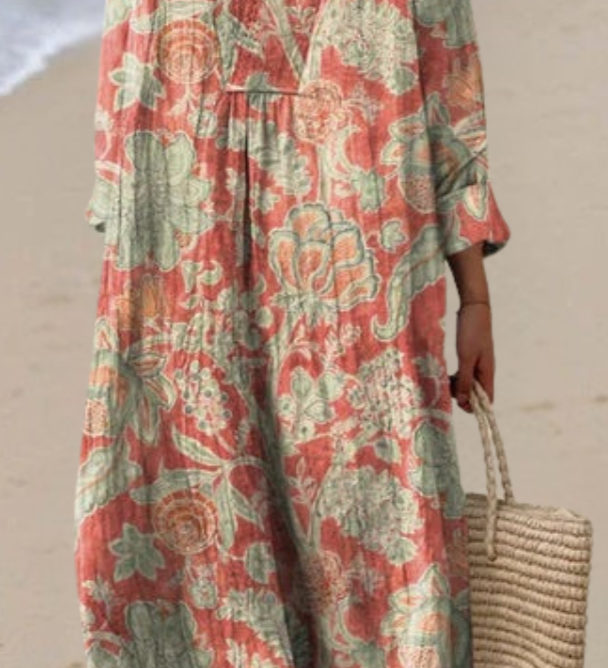 Elis - Vintage Floral Dress