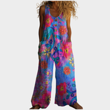 Janna | Flowing Printed Jumpsuit