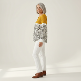 Angelika - Cardigan with Norwegian Pattern