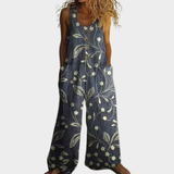 Hildegund | Flowing Printed Jumpsuit