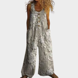 Ebba | Flowing Printed Jumpsuit
