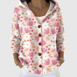 Comfortable Knitted Hoodie Cardigan