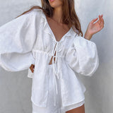 Luise | Set with Ruffles and Shorts