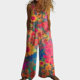 Hertha | Flowing Printed Jumpsuit