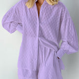 Marlene | Lightweight Blouse and Shorts Set