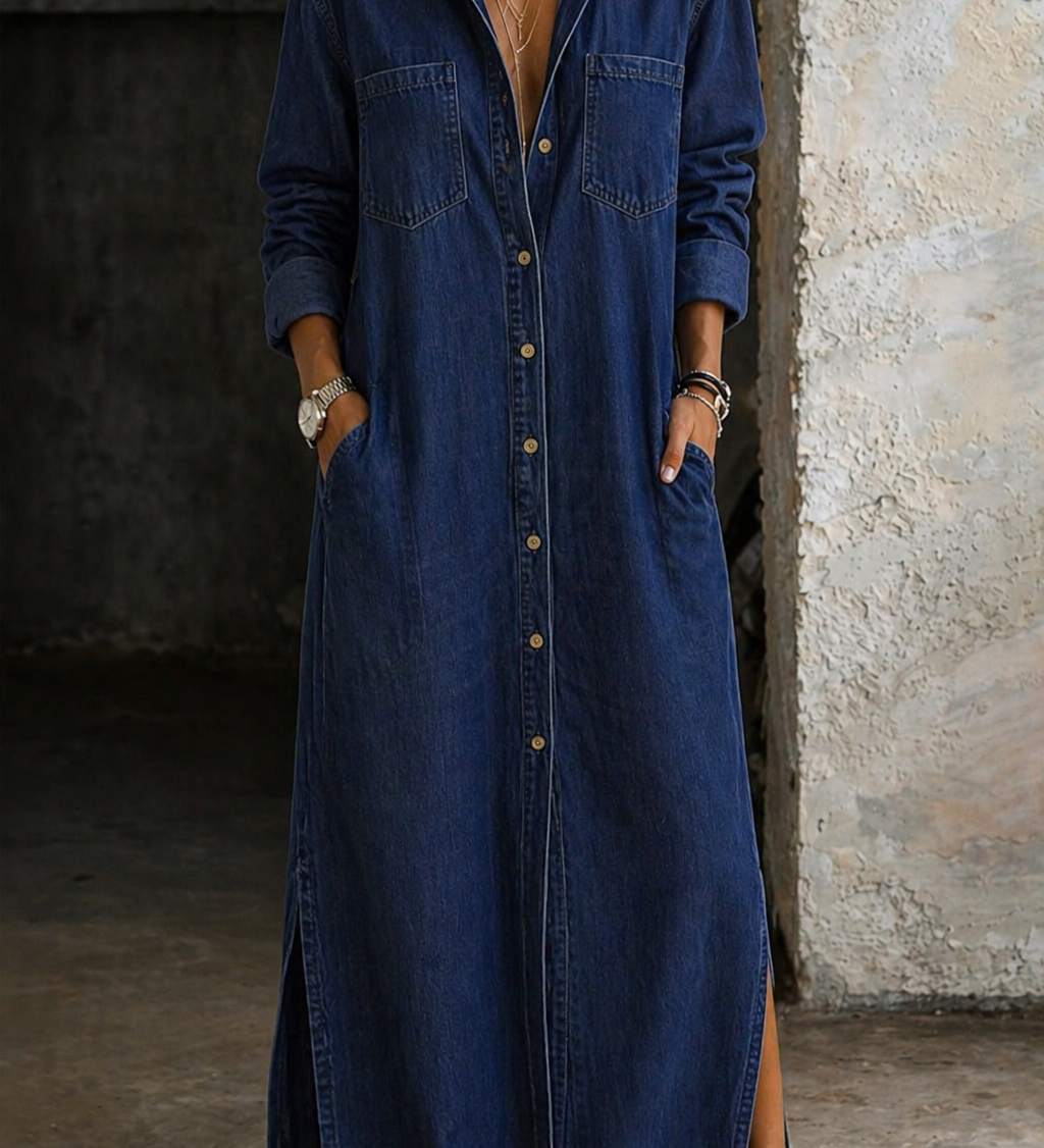 Delana - Button Down Dress