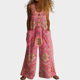 Käthe-Luise | Flowing Printed Jumpsuit