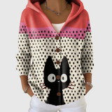 Comfortable Knitted Hoodie Cardigan