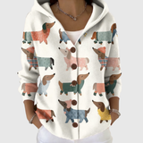 Lotte | Comfortable Knit Cardigan with Hood