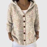 Comfortable Knitted Hoodie Cardigan