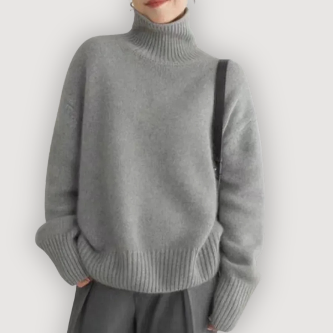 Audrey – Cozy Turtleneck Jumper