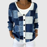 Viktoria | Comfortable Buttoned Knit Cardigan