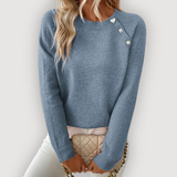 Jonelle – Chic Button Jumper