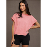 Sereia - Women Everyday Cut Out Hemline Womenswear Top