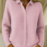 Katrina | Structured Cardigan with Buttons