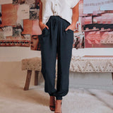 Luise | Elegant Pants with Drawstring