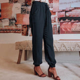 Luise | Elegant Pants with Drawstring