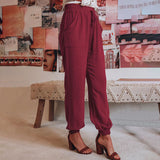 Luise | Elegant Pants with Drawstring