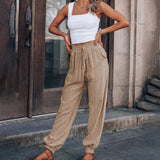 Luise | Elegant Pants with Drawstring