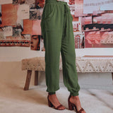 Luise | Elegant Pants with Drawstring