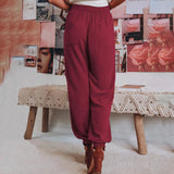 Luise | Elegant Pants with Drawstring