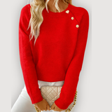 Jonelle – Chic Button Jumper