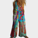 Dorothee | Flowing Printed Jumpsuit
