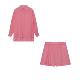 Marlene | Lightweight Blouse and Shorts Set