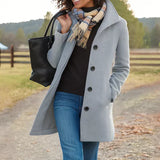 Rose | Coat with One Button