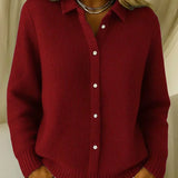 Katrina | Structured Cardigan with Buttons