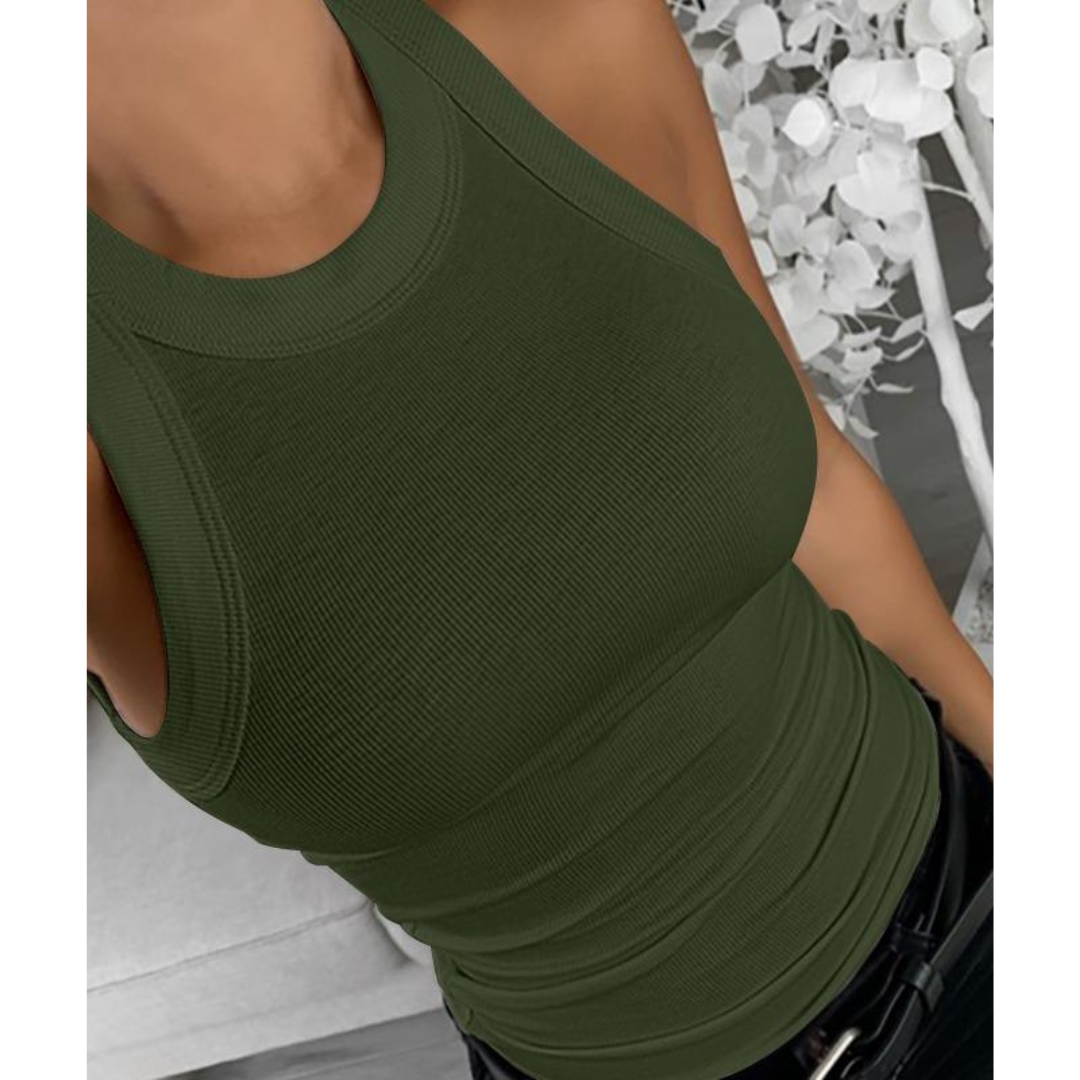 Sloaine - Everyday Casual Sleeveless Pullover
