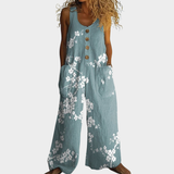 Constanze | Flowing Printed Jumpsuit