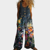 Wilhelmine | Flowing Printed Jumpsuit