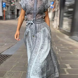 Magdalena | Printed Two-Piece Boho Set