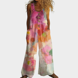 Willa | Flowing Printed Jumpsuit