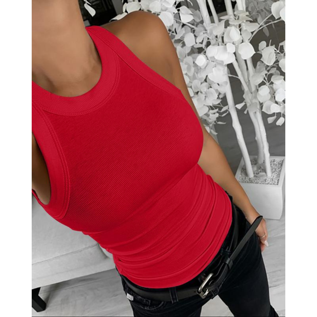 Sloaine - Everyday Casual Sleeveless Pullover