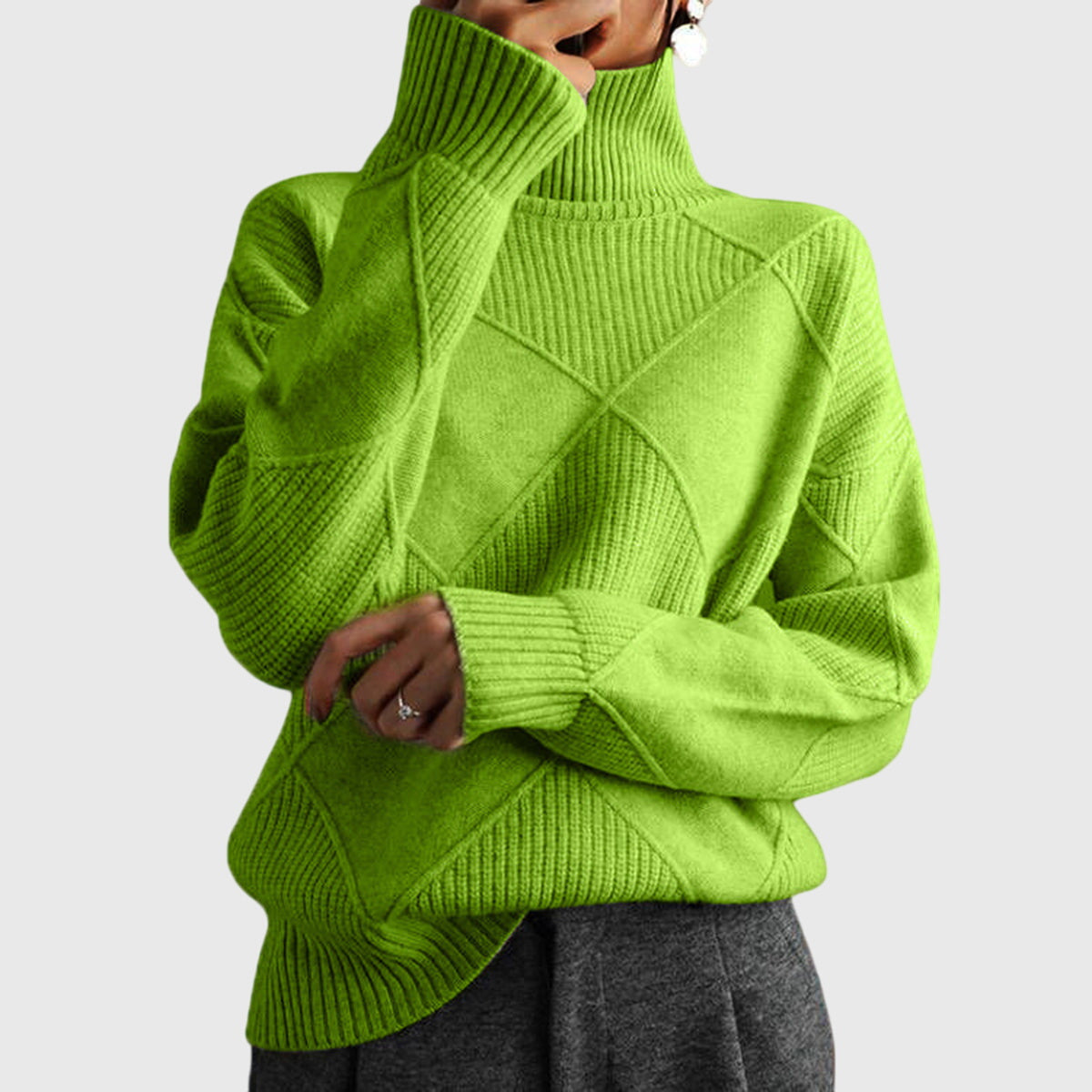 Angela - Turtleneck Sweater