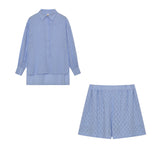 Marlene | Lightweight Blouse and Shorts Set