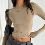 Elspeth - Women Minimalist Casual Top