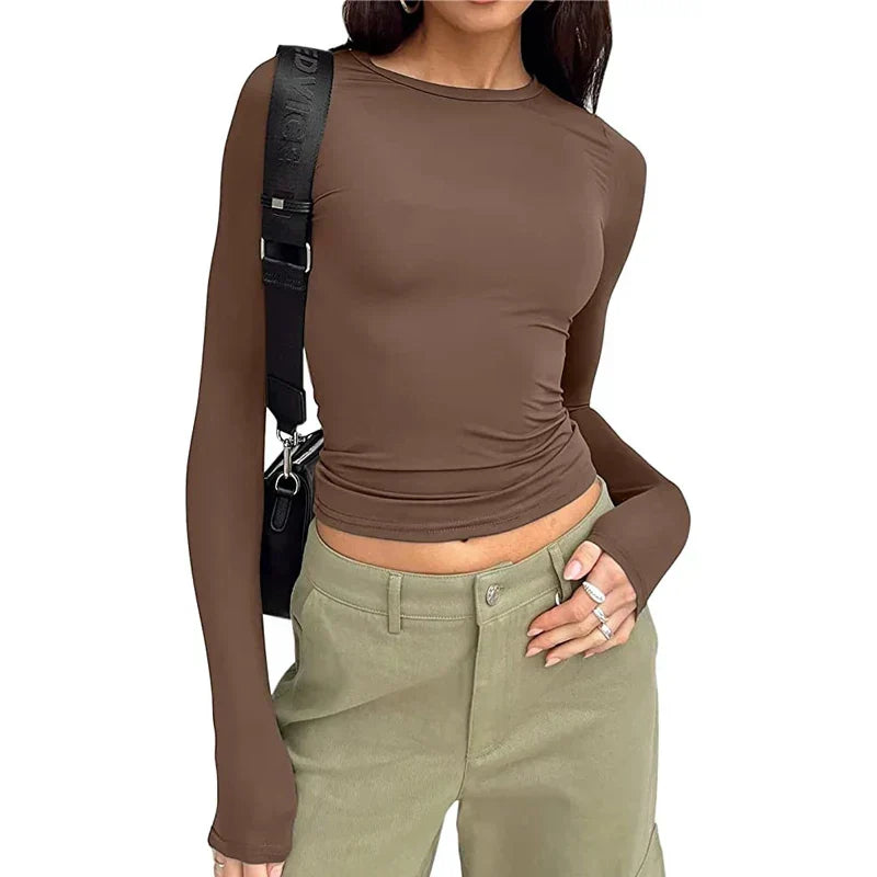 Elspeth - Women Minimalist Casual Top