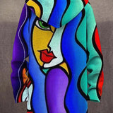 Allira - Luxe cardigan inspired by art